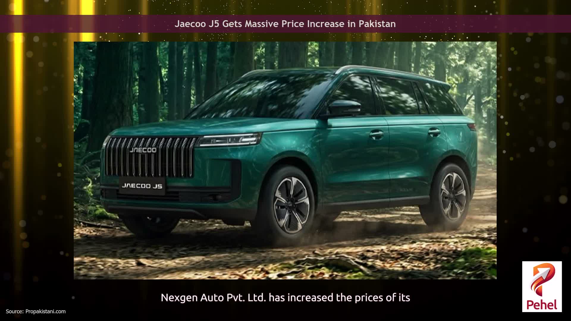 Jaecoo J5 Gets Massive Price Increase in Pakistan
