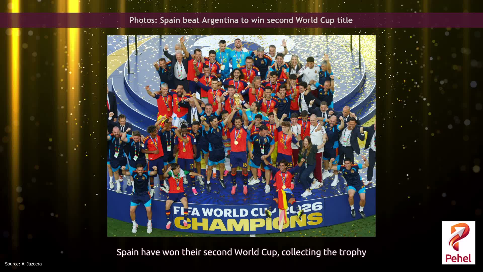 Photos: Spain beat Argentina to win second World Cup title