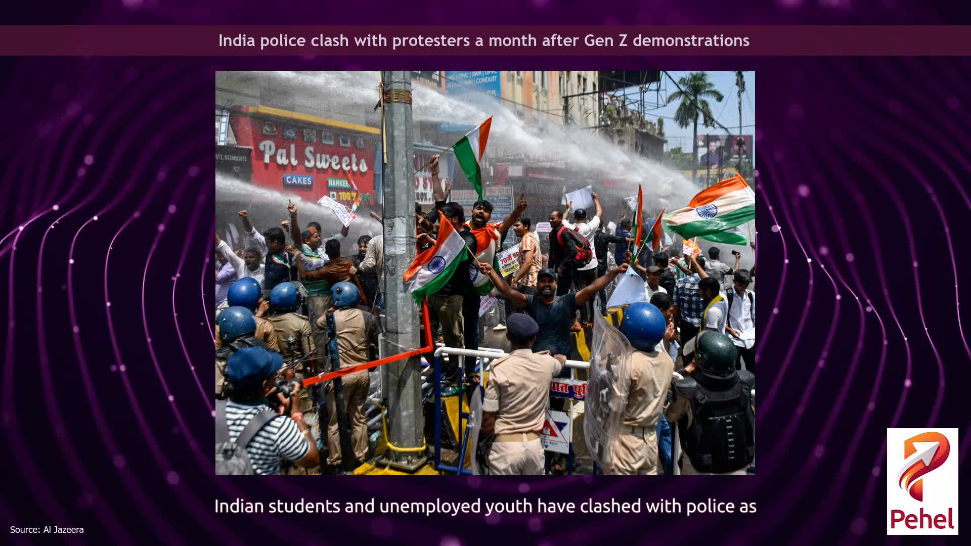 India police clash with protesters a month after Gen Z demonstrations