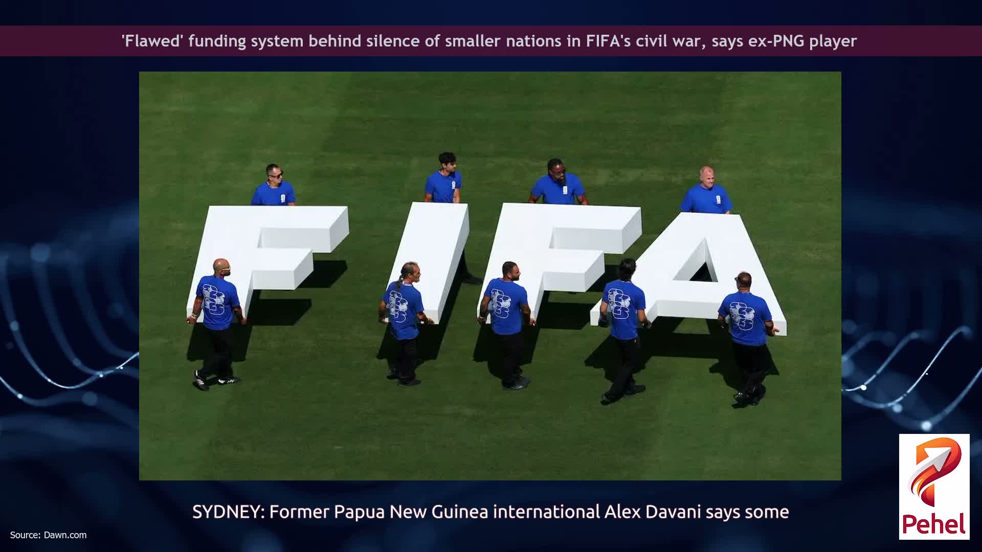 'Flawed' funding system behind silence of smaller nations in FIFA's civil war, says ex-PNG player