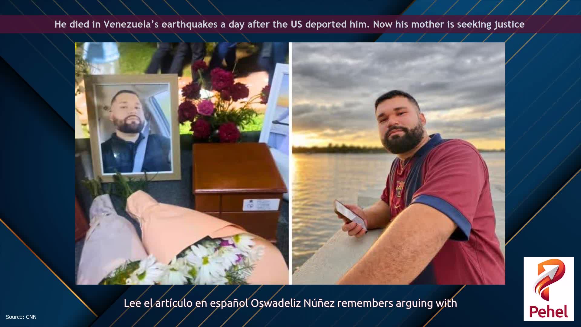 He died in Venezuela’s earthquakes a day after the US deported him. Now his mother is seeking justice