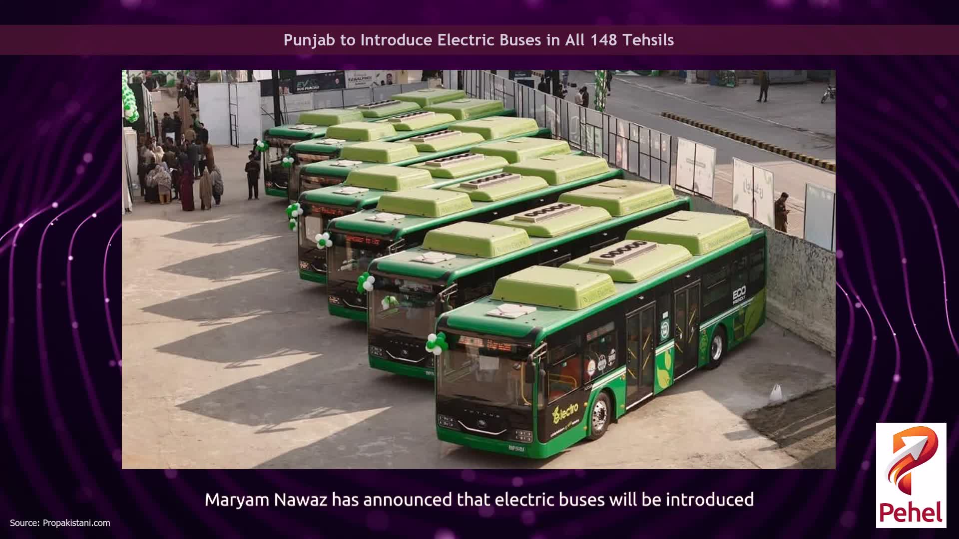 Punjab to Introduce Electric Buses in All 148 Tehsils