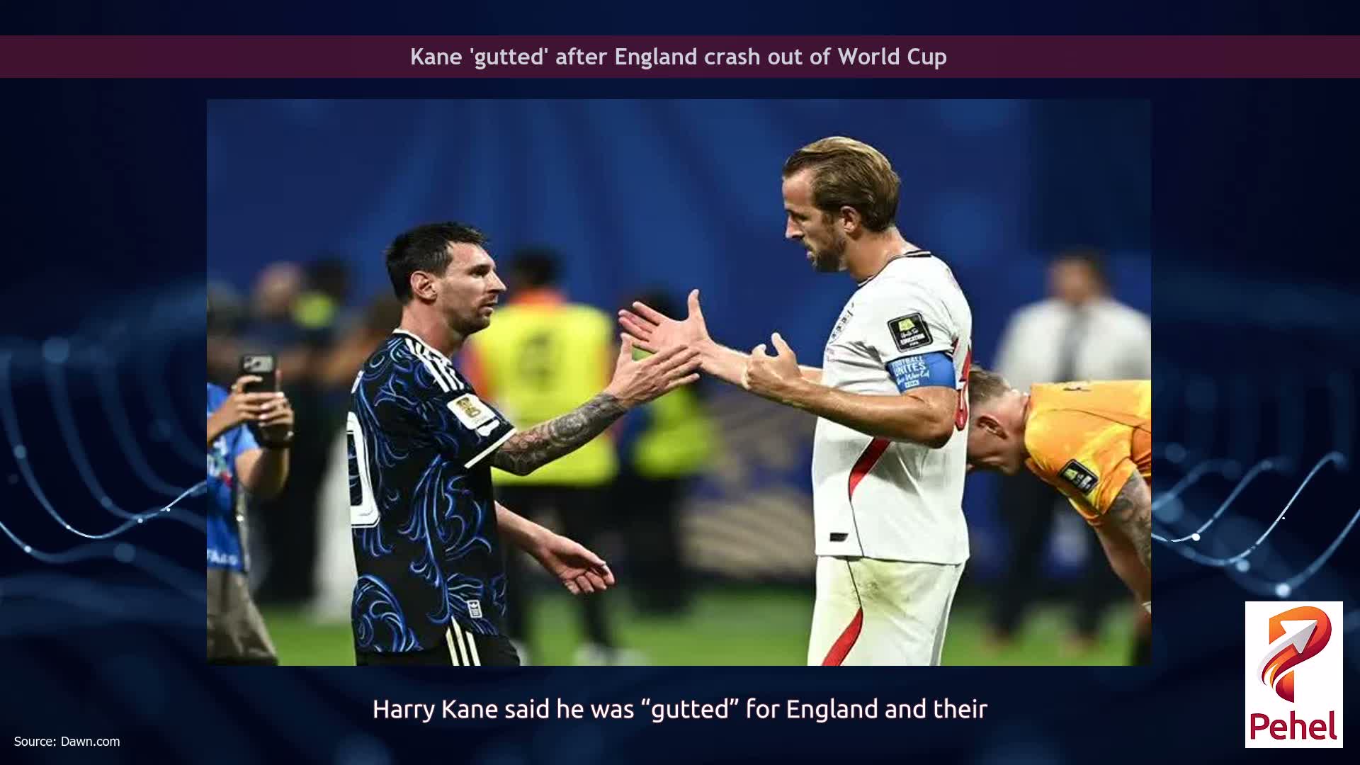 Kane 'gutted' after England crash out of World Cup