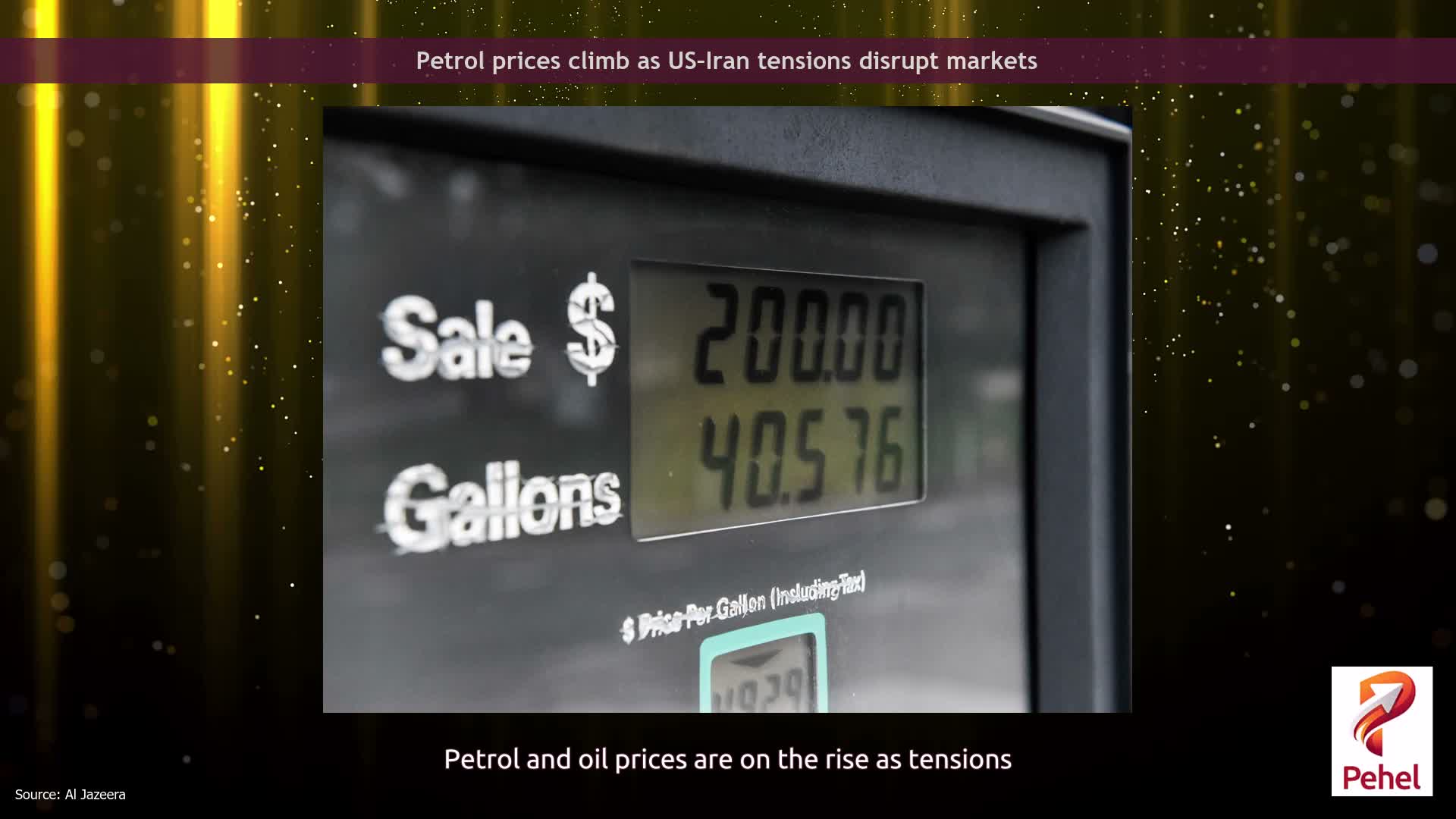 Petrol prices climb as US–Iran tensions disrupt markets