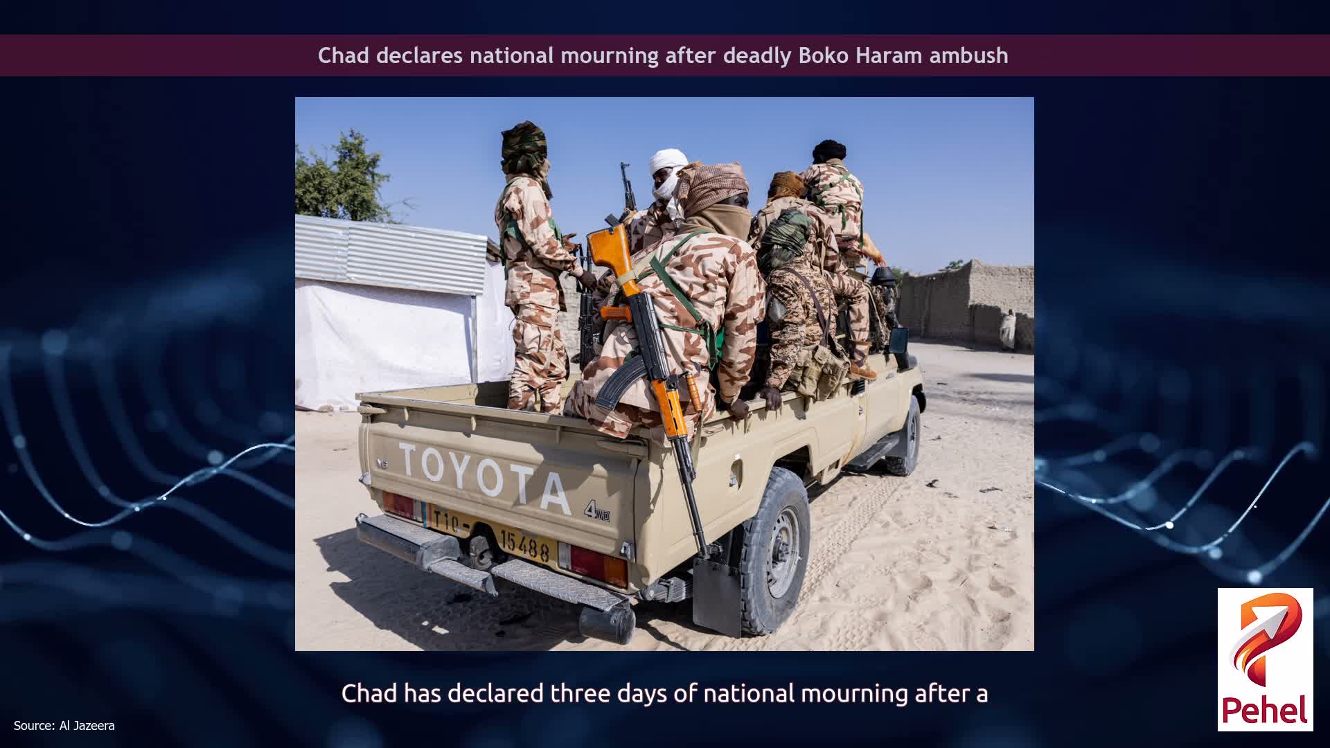 Chad declares national mourning after deadly Boko Haram ambush