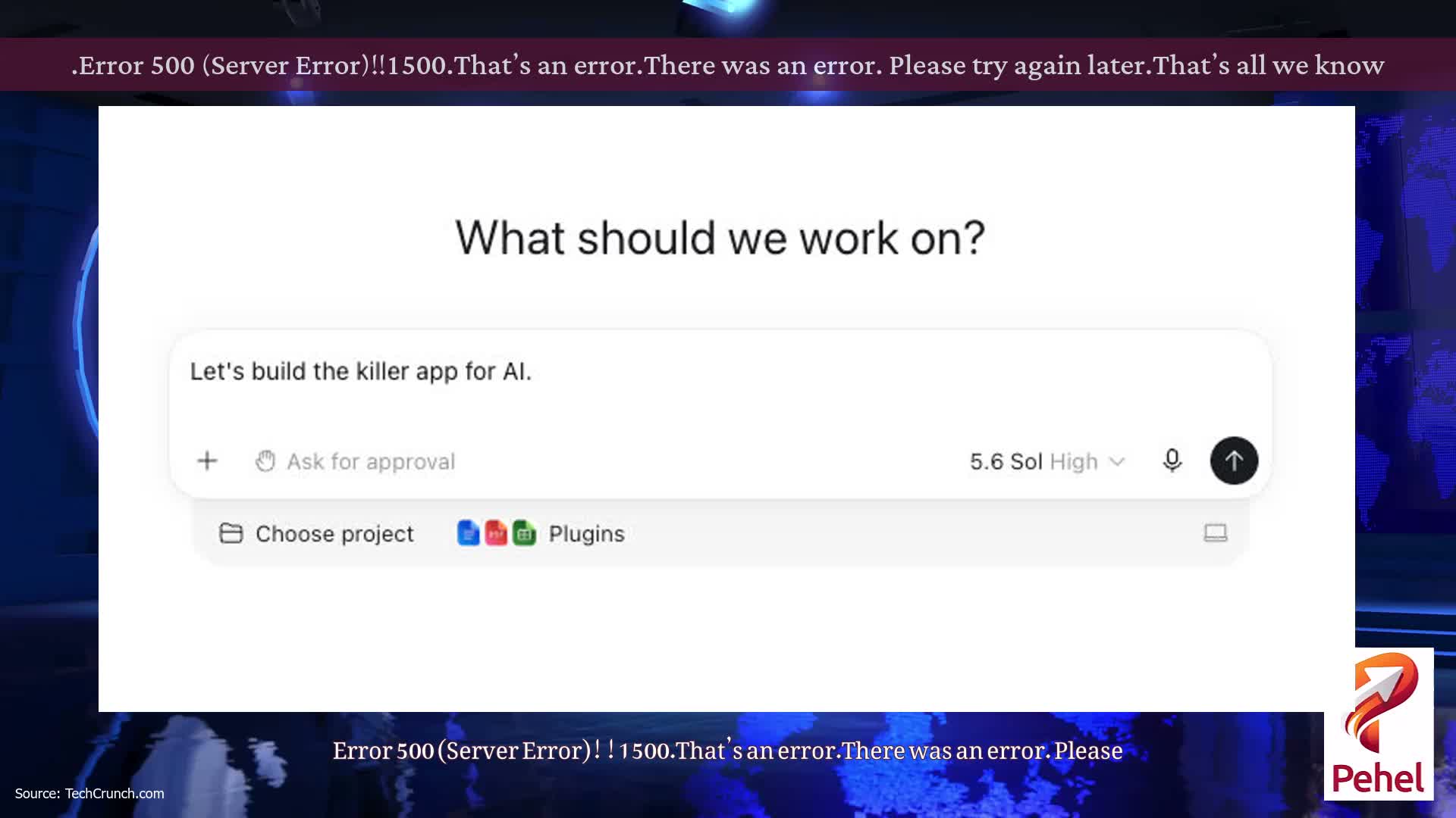Error 500 (Server Error)!!1500.That’s an error.There was an error. Please try again later.That’s all we know.