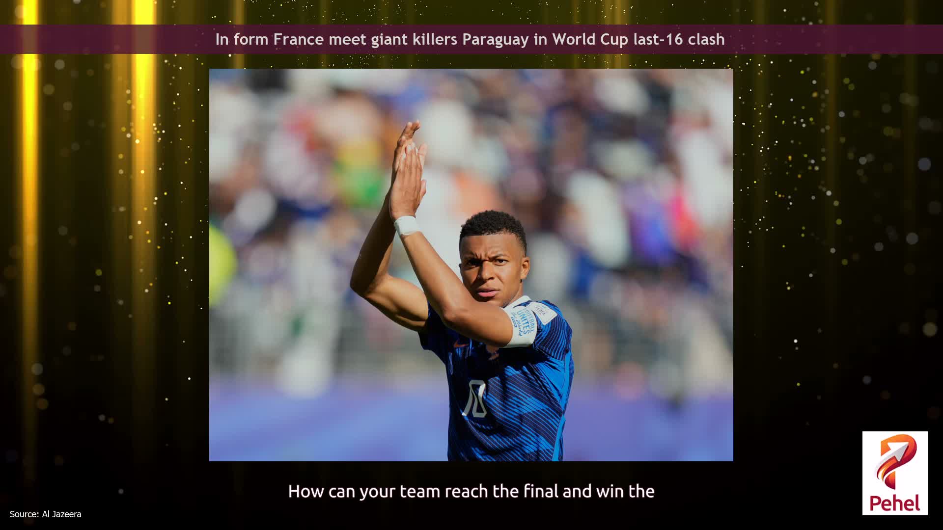 In form France meet giant killers Paraguay in World Cup last-16 clash