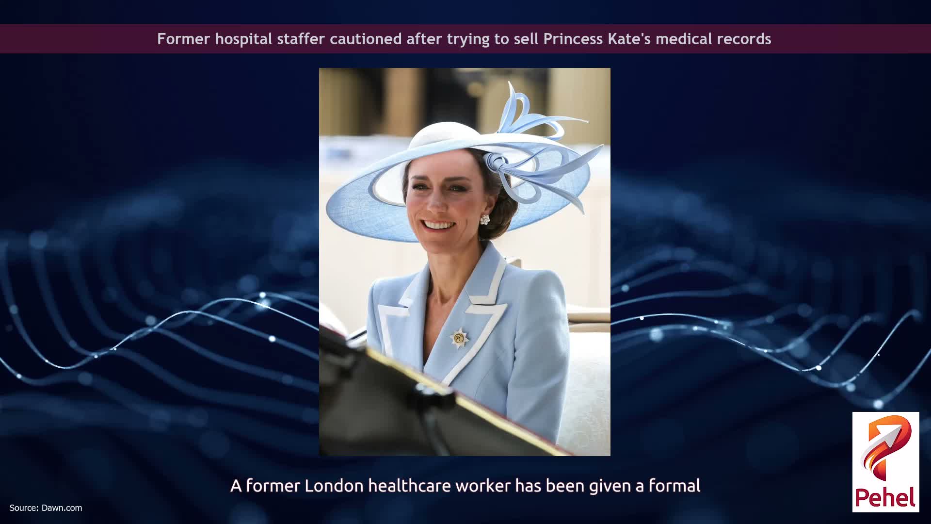 Former hospital staffer cautioned after trying to sell Princess Kate's medical records