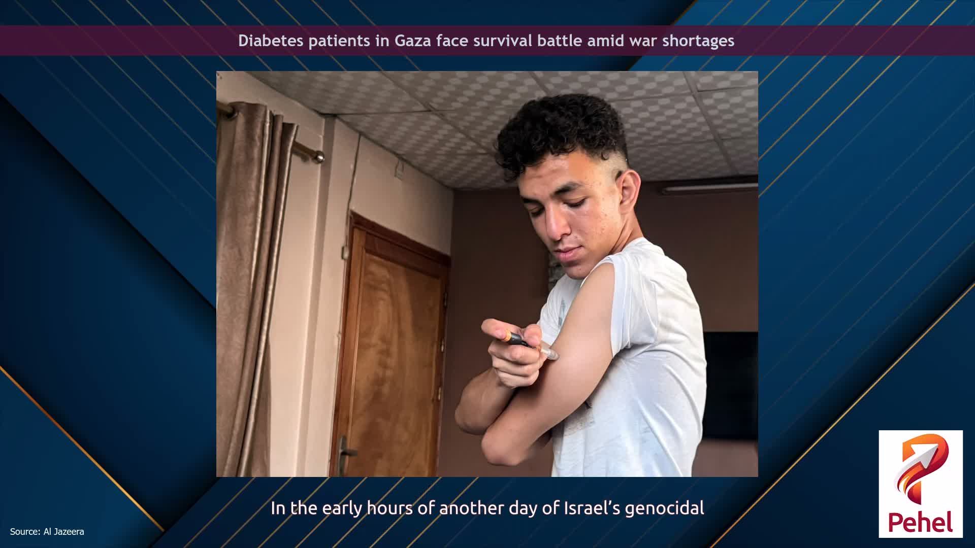Diabetes patients in Gaza face survival battle amid war shortages