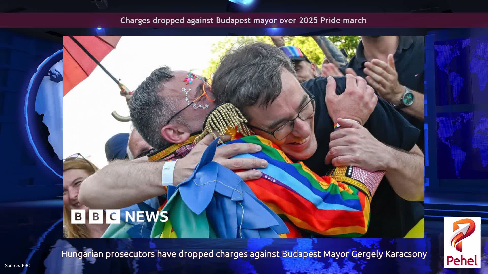 Charges dropped against Budapest mayor over 2025 Pride march
