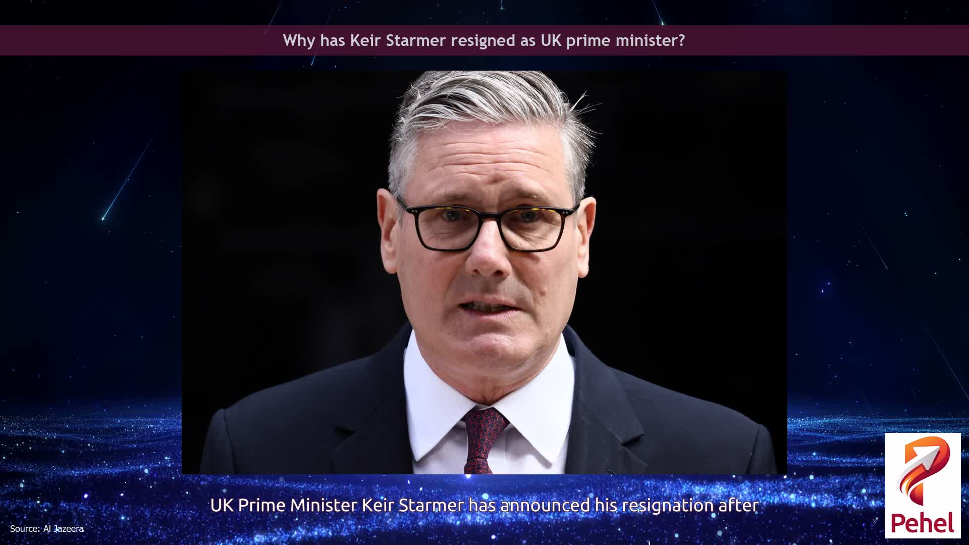 Why has Keir Starmer resigned as UK prime minister?