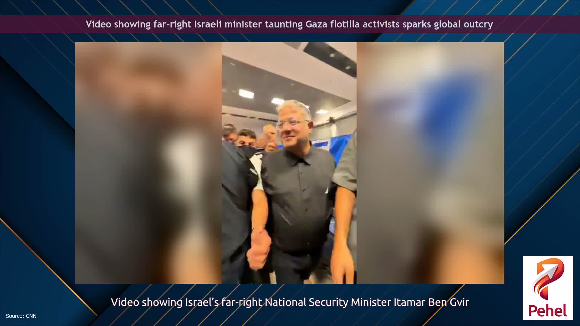 Video showing far-right Israeli minister taunting Gaza flotilla activists sparks global outcry
