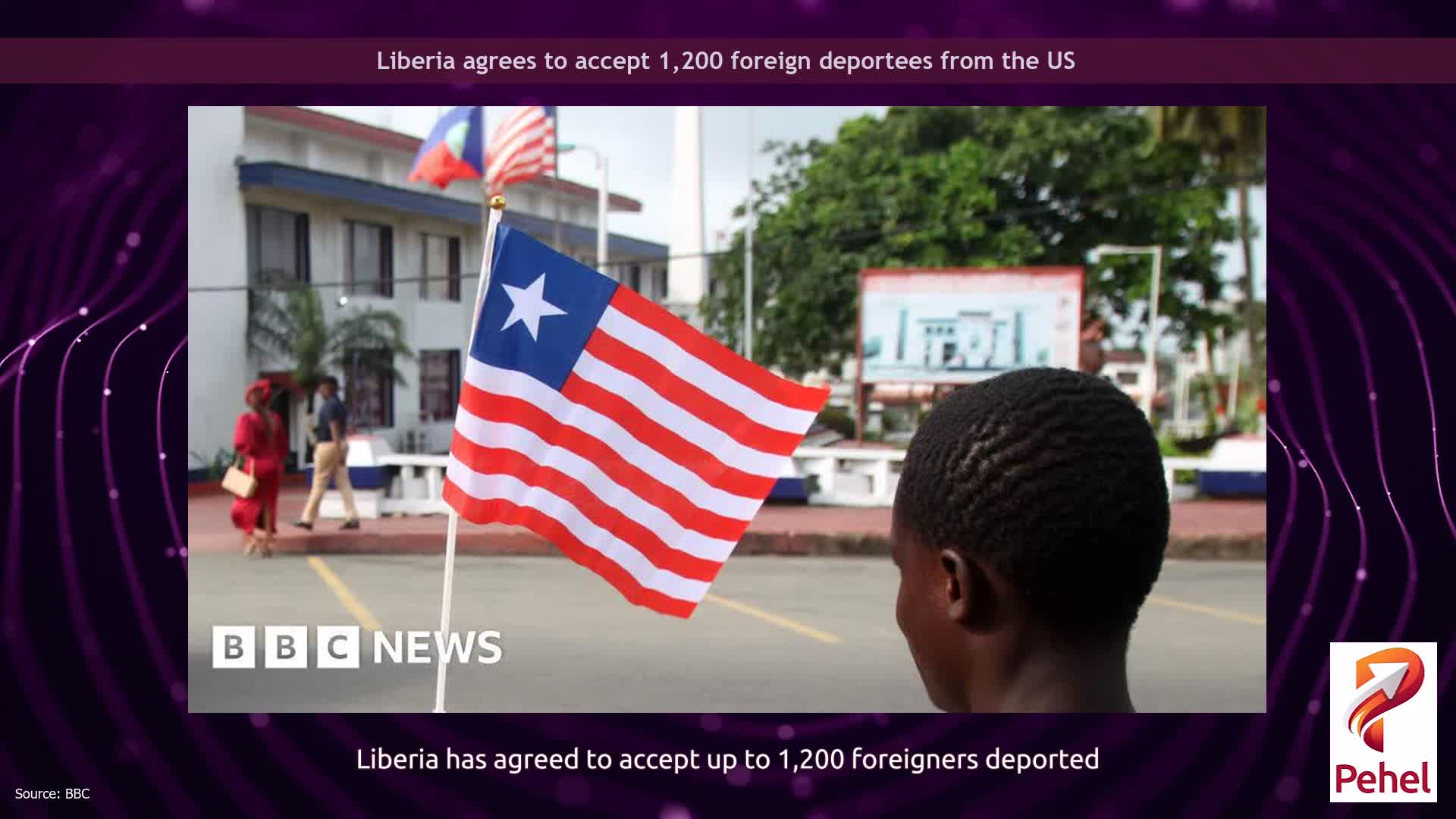 Liberia agrees to accept 1,200 foreign deportees from the US