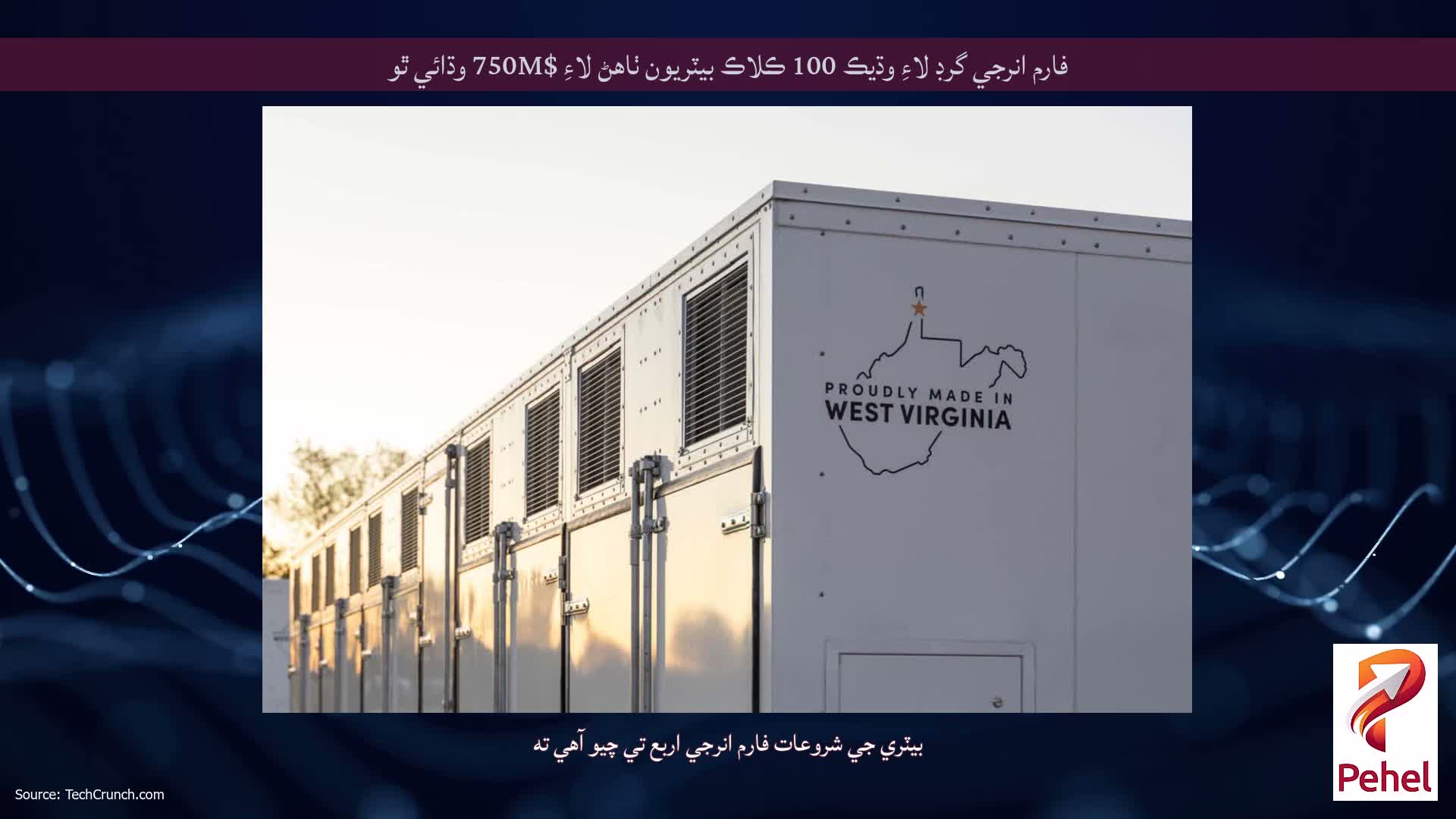 فارم انرجي گرڊ لاءِ وڌيڪ 100 ڪلاڪ بيٽريون ٺاهڻ لاءِ $750M وڌائي ٿو