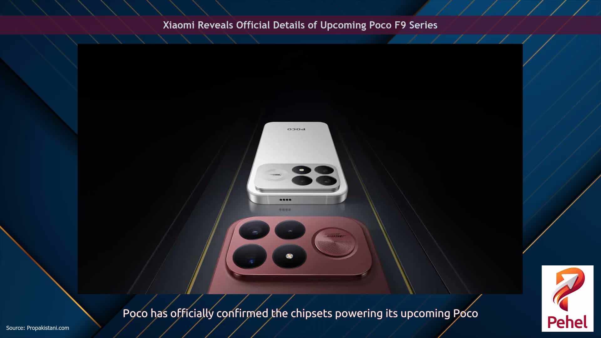 Xiaomi Reveals Official Details of Upcoming Poco F9 Series