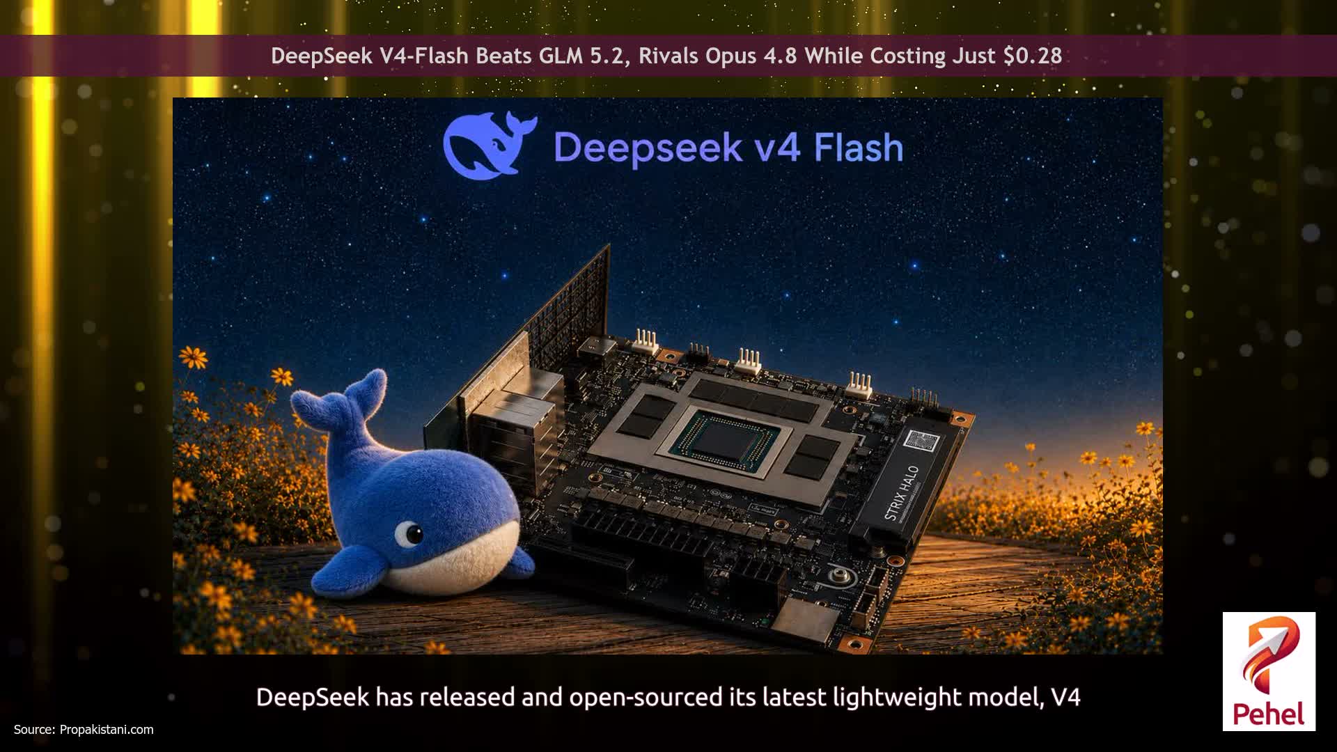 DeepSeek V4-Flash Beats GLM 5.2, Rivals Opus 4.8 While Costing Just $0.28