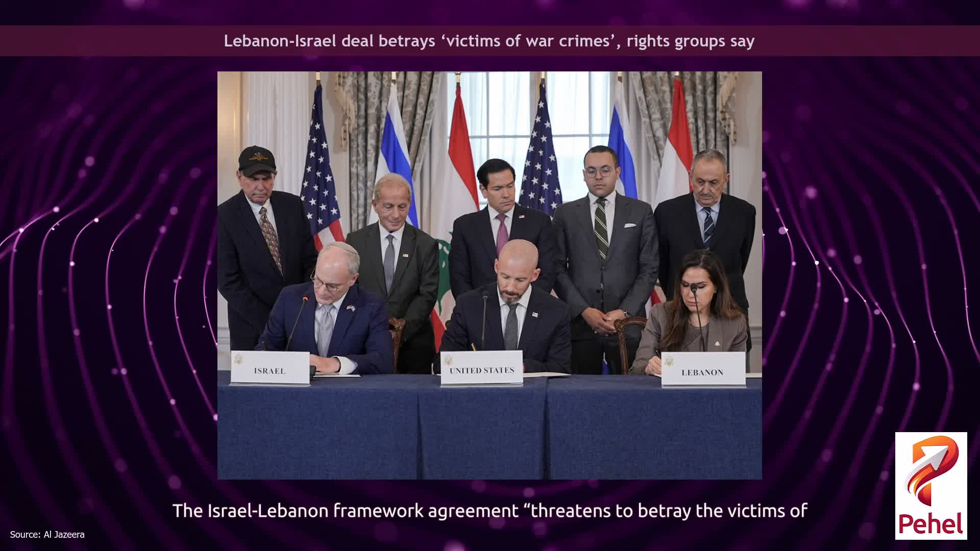 Lebanon-Israel deal betrays ‘victims of war crimes’, rights groups say
