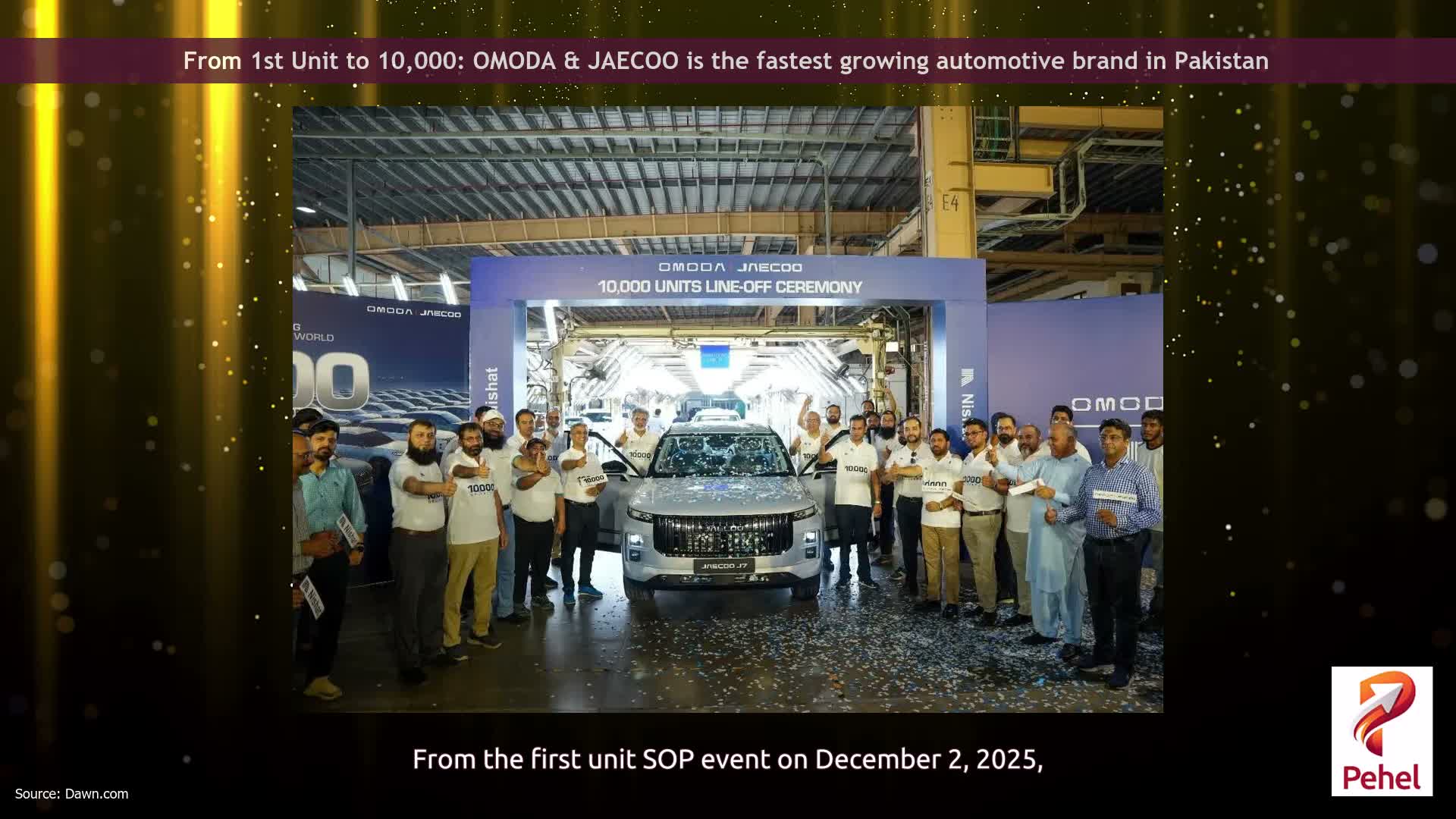 From 1st Unit to 10,000: OMODA & JAECOO is the fastest growing automotive brand in Pakistan