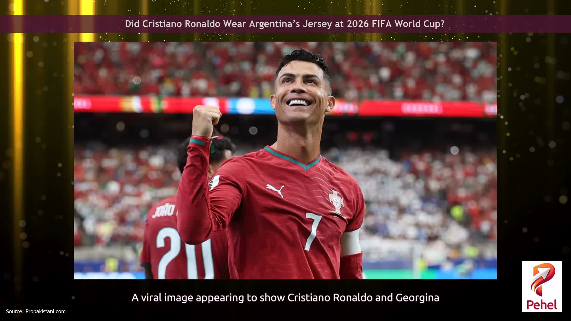 Did Cristiano Ronaldo Wear Argentina’s Jersey at 2026 FIFA World Cup?