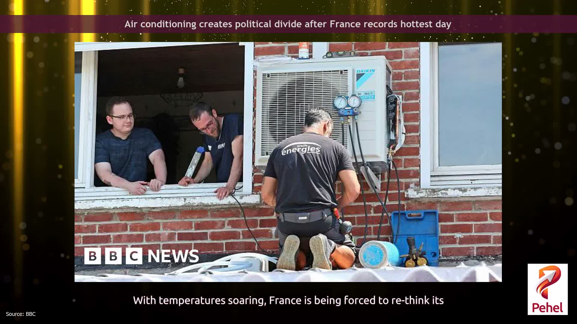 Air conditioning creates political divide after France records hottest day