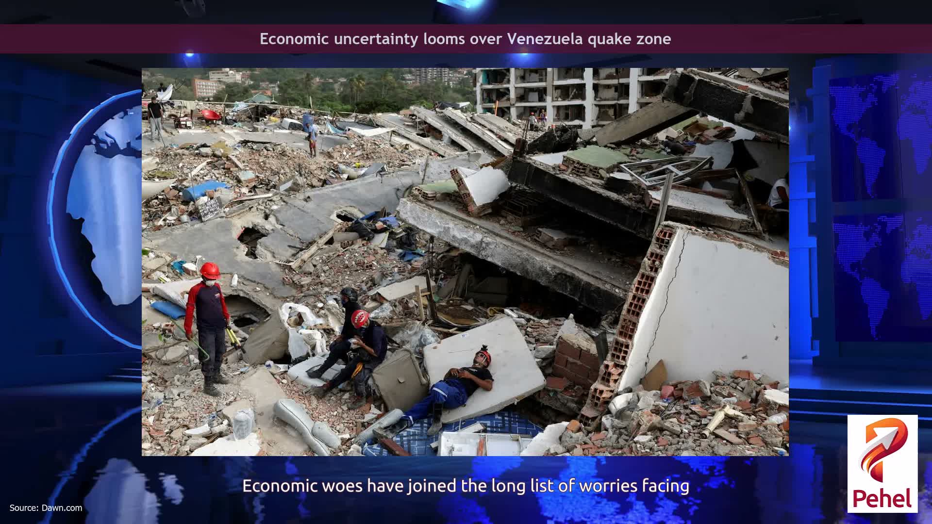 Economic uncertainty looms over Venezuela quake zone