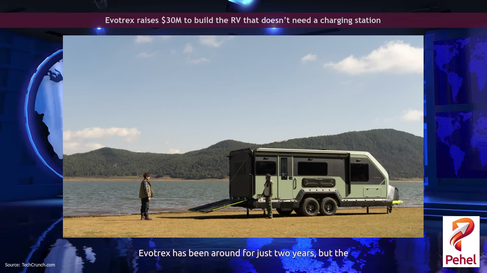 Evotrex raises $30M to build the RV that doesn’t need a charging station