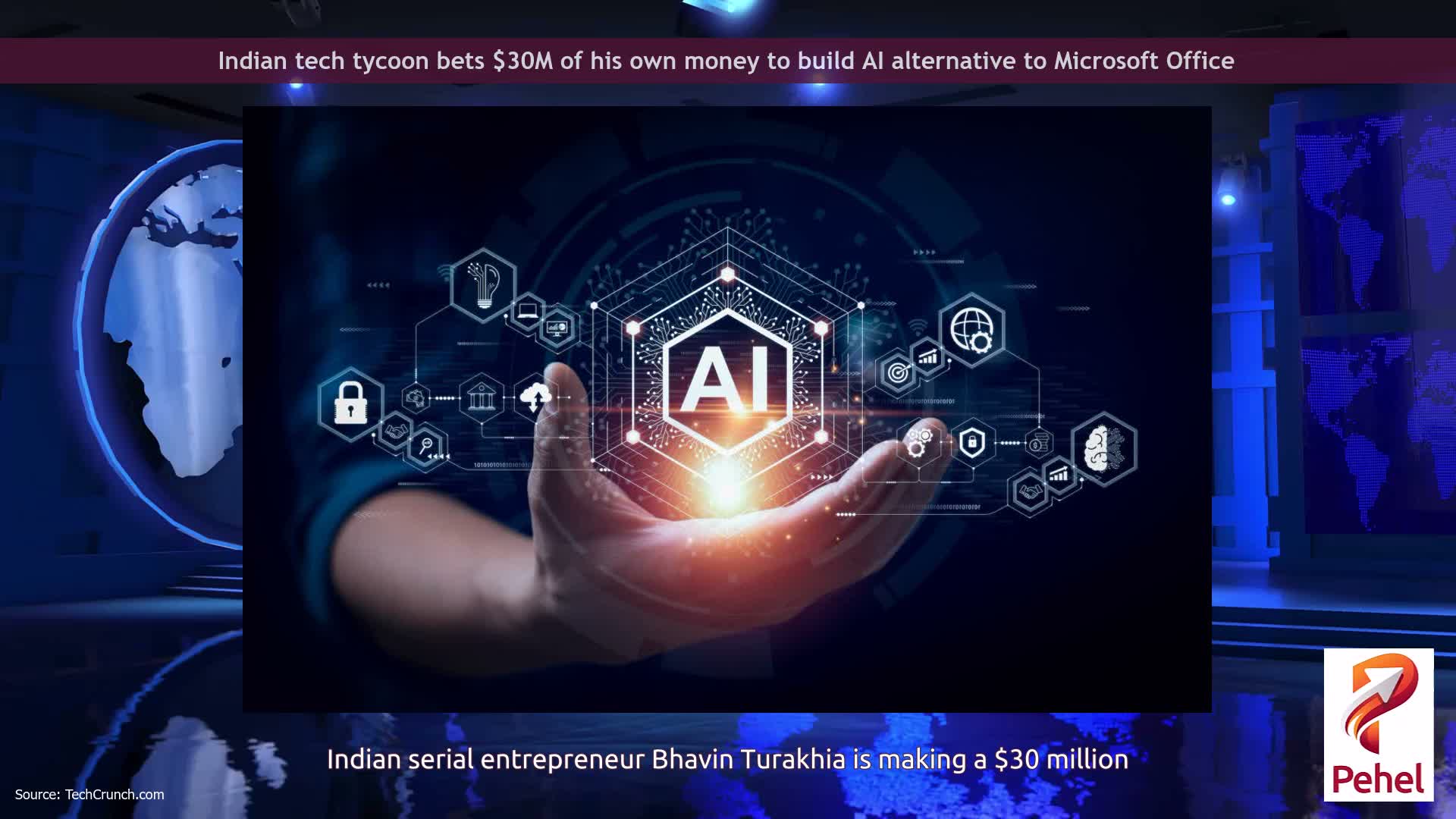 Indian tech tycoon bets $30M of his own money to build AI alternative to Microsoft Office
