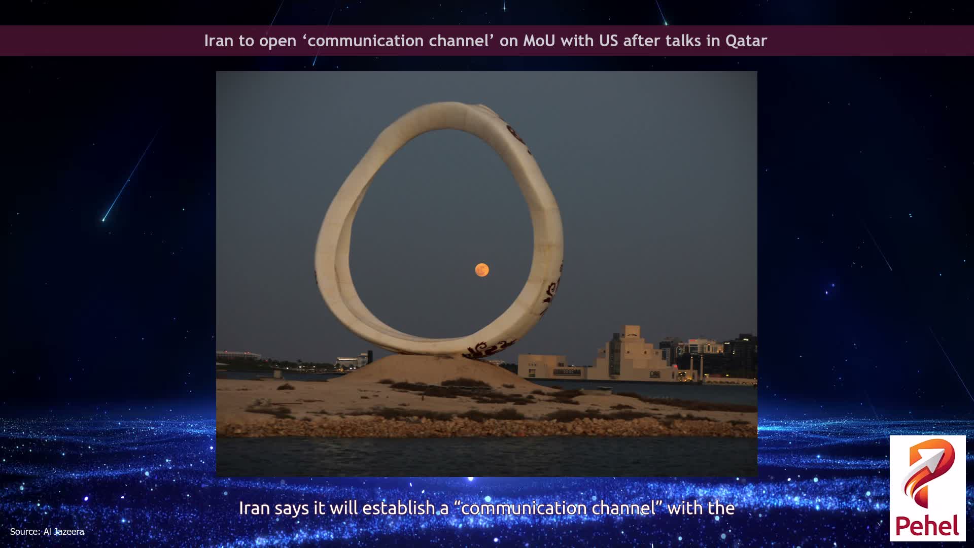 Iran to open ‘communication channel’ on MoU with US after talks in Qatar