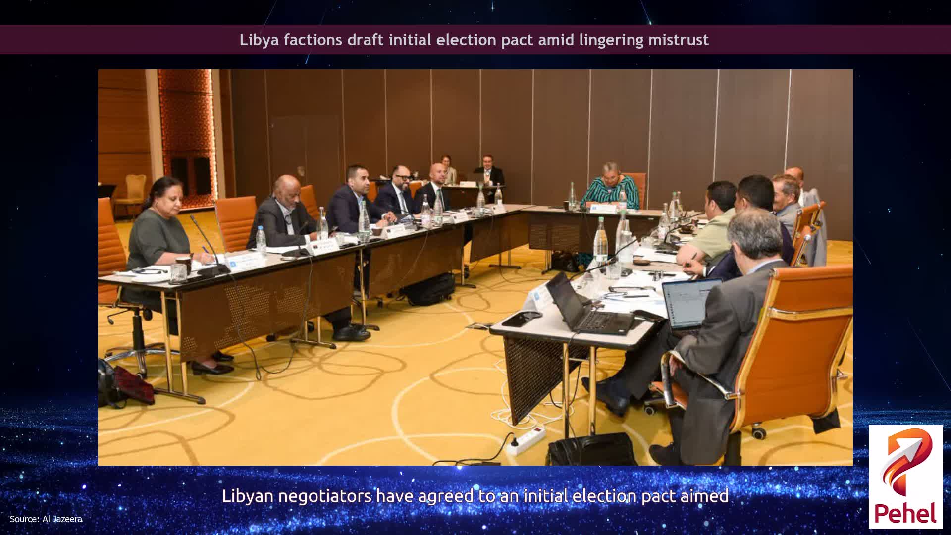Libya factions draft initial election pact amid lingering mistrust
