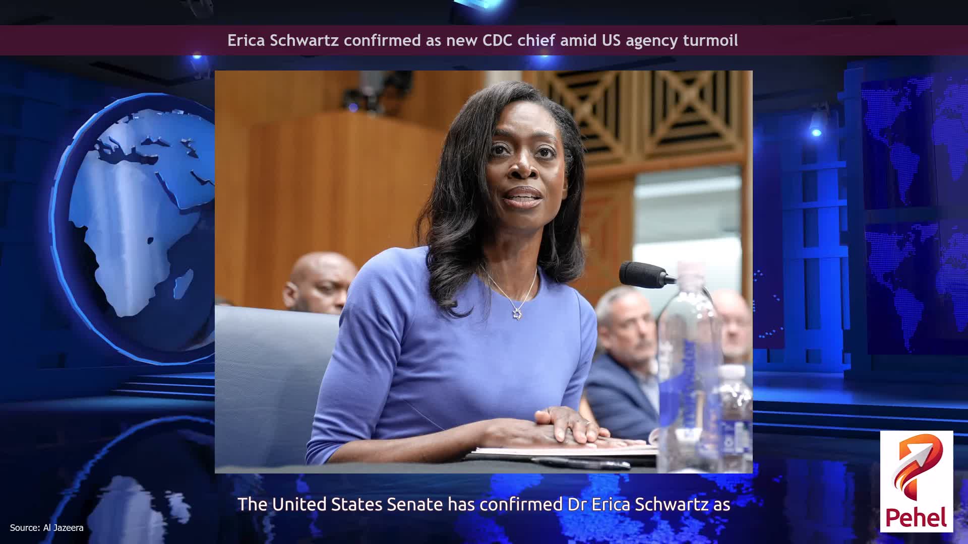 Erica Schwartz confirmed as new CDC chief amid US agency turmoil
