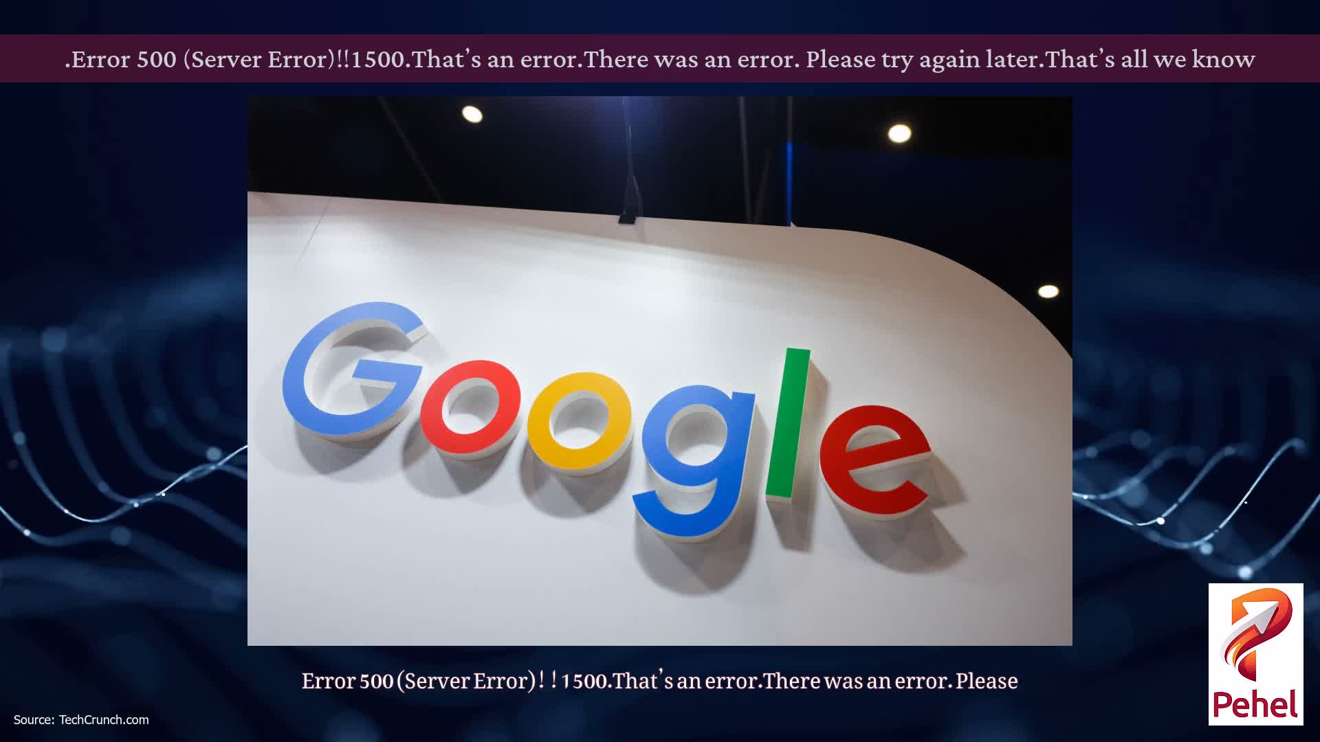 Error 500 (Server Error)!!1500.That’s an error.There was an error. Please try again later.That’s all we know.