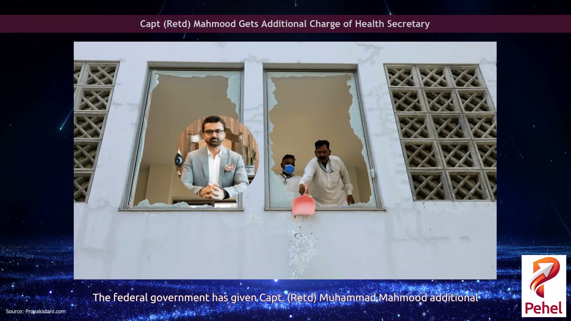Capt (Retd) Mahmood Gets Additional Charge of Health Secretary