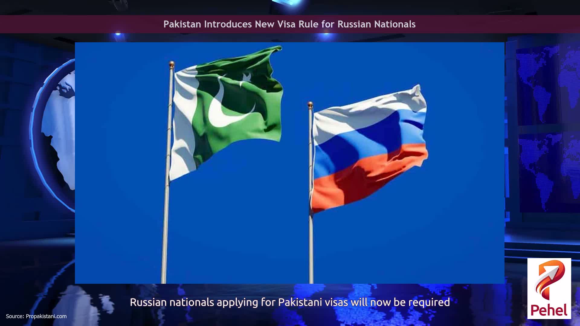 Pakistan Introduces New Visa Rule for Russian Nationals