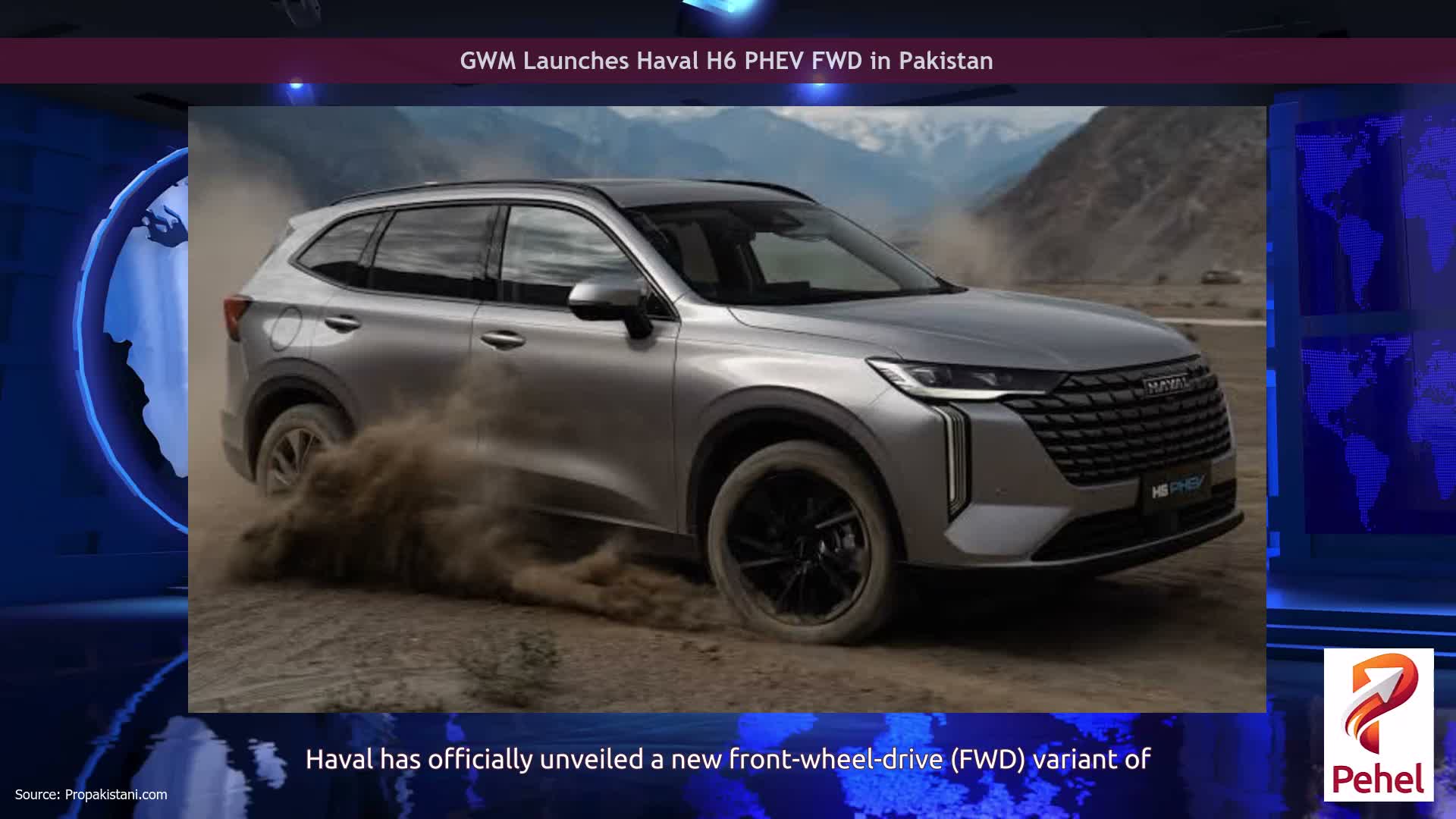 GWM Launches Haval H6 PHEV FWD in Pakistan