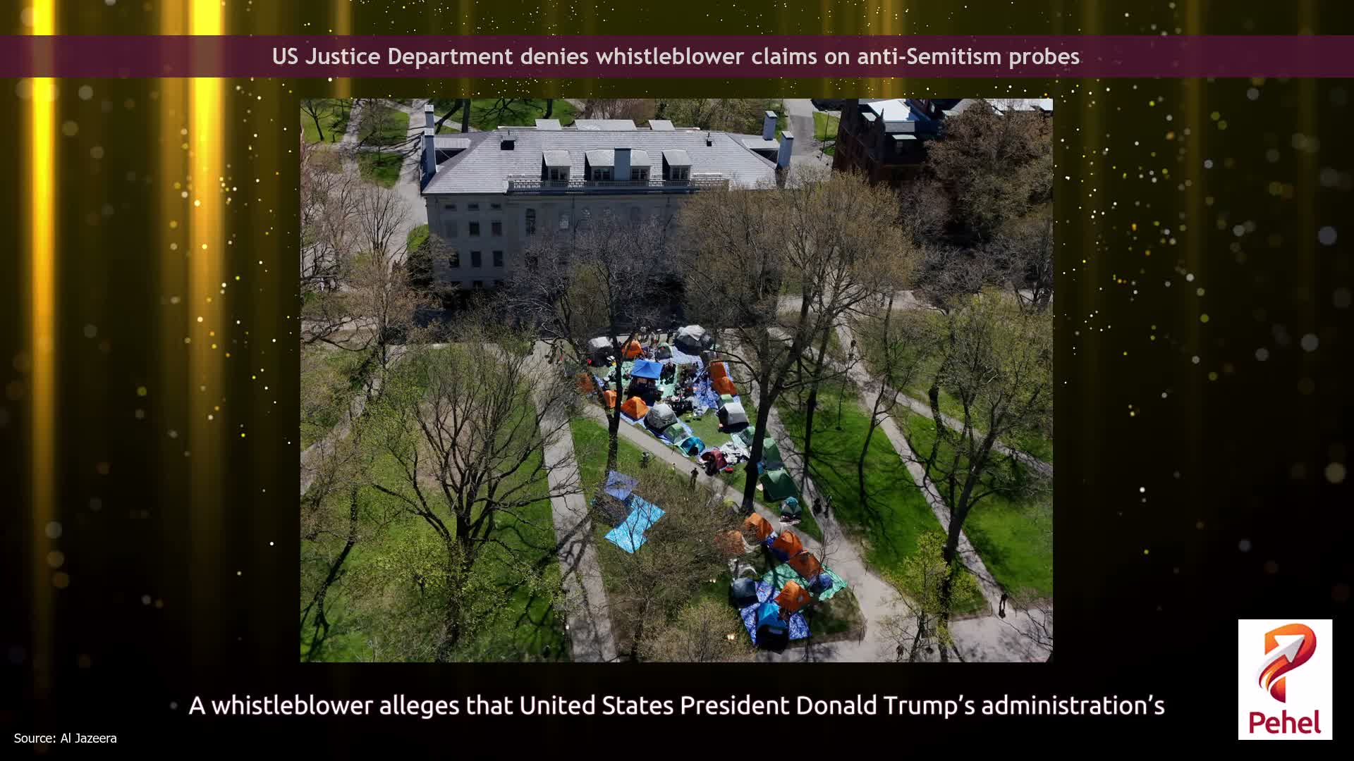 US Justice Department denies whistleblower claims on anti-Semitism probes