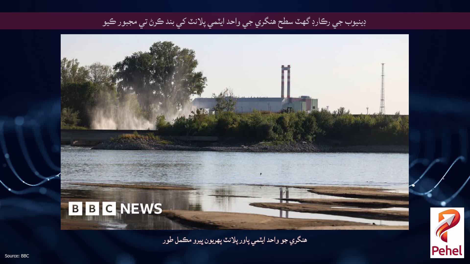 ڊينيوب جي رڪارڊ گهٽ سطح هنگري جي واحد ايٽمي پلانٽ کي بند ڪرڻ تي مجبور ڪيو
