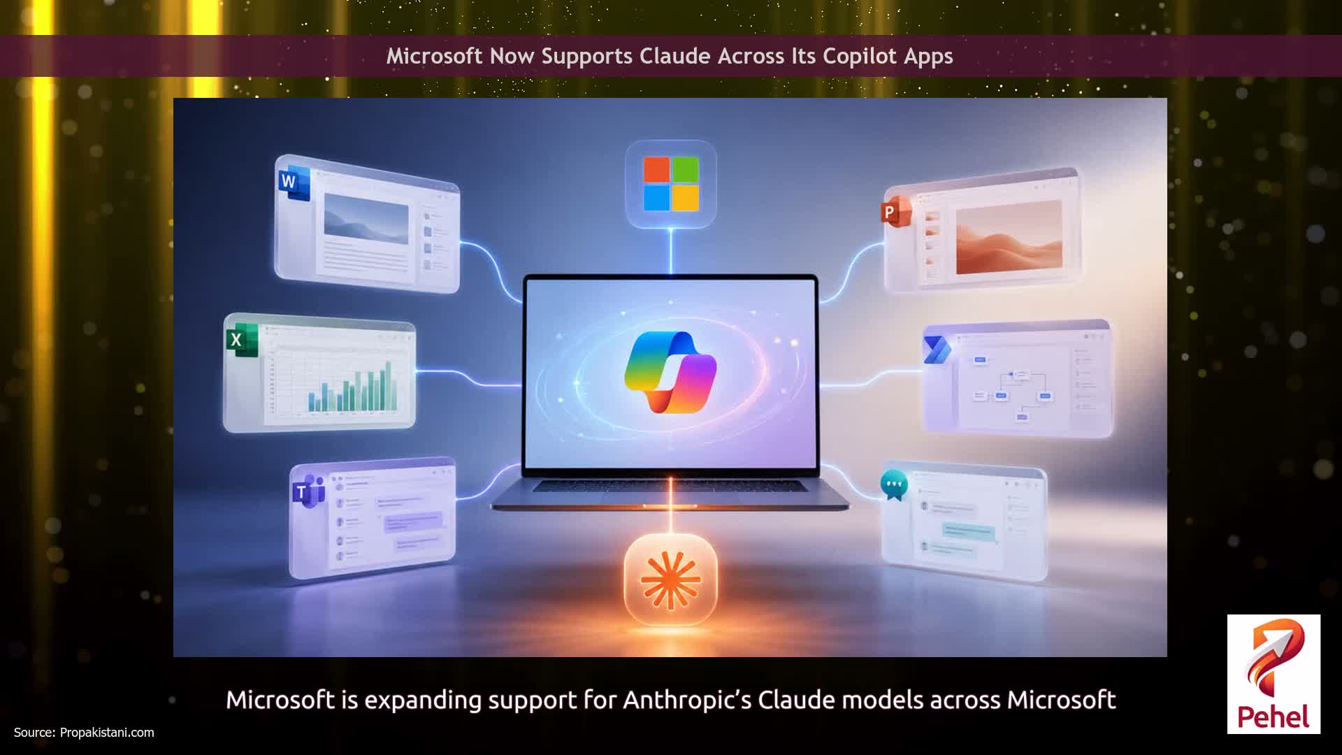 Microsoft Now Supports Claude Across Its Copilot Apps