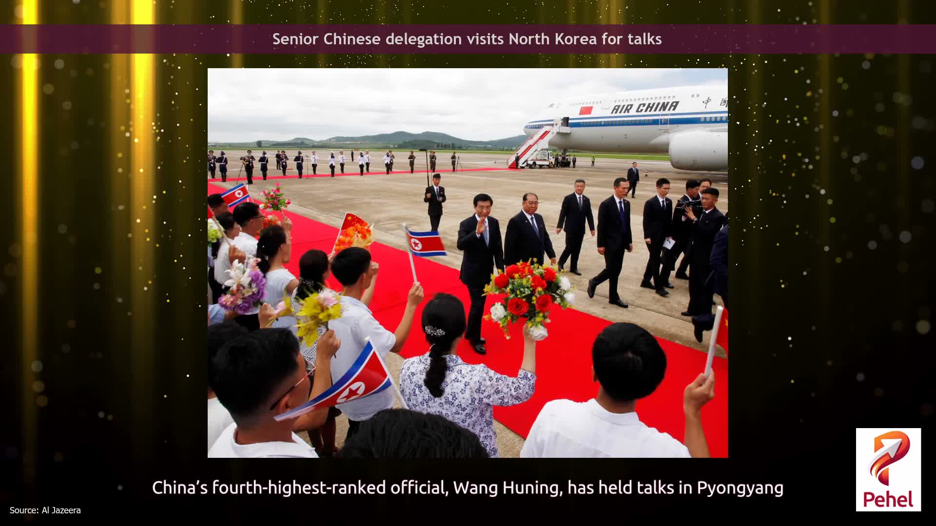 Senior Chinese delegation visits North Korea for talks