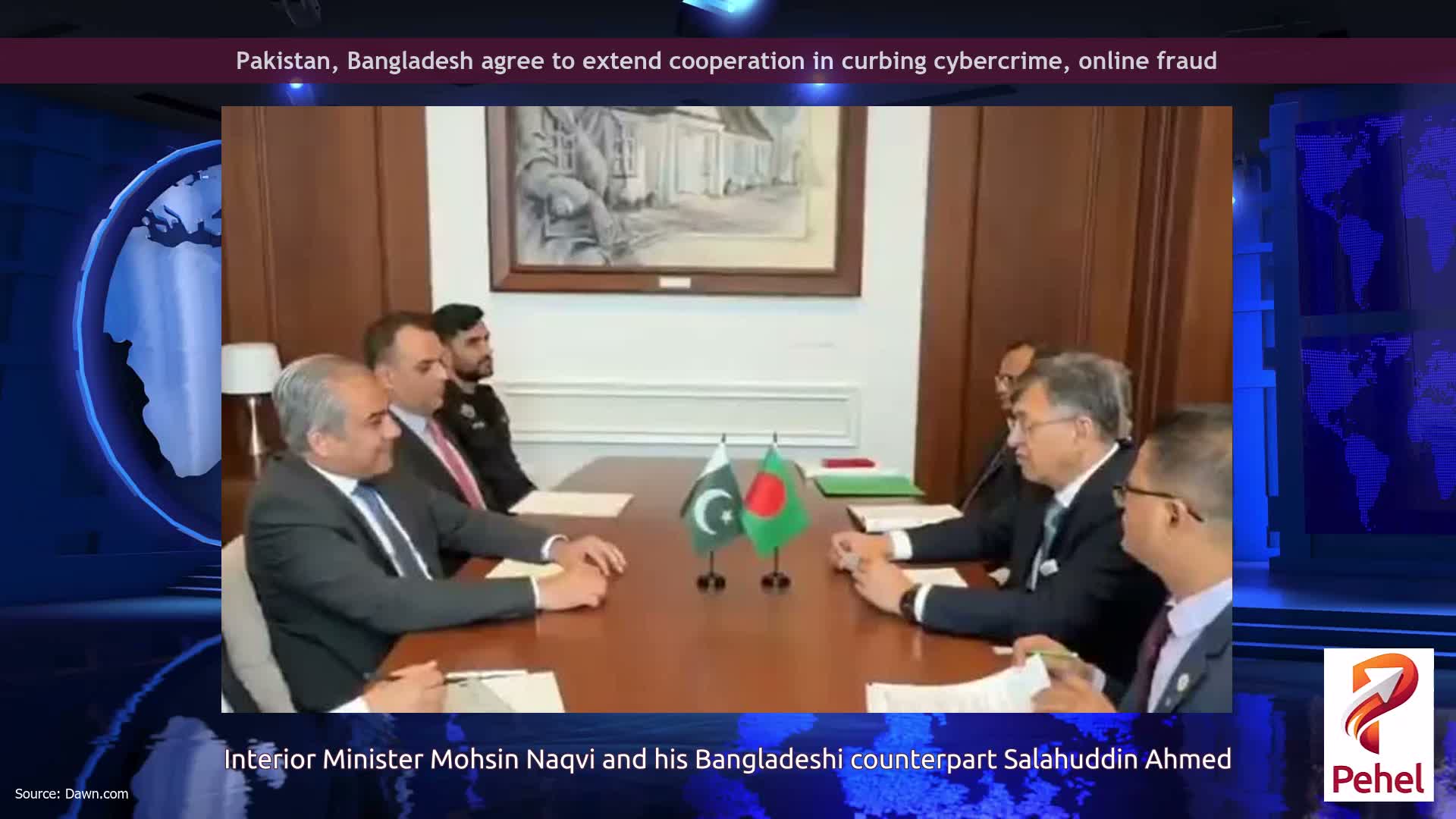 Pakistan, Bangladesh agree to extend cooperation in curbing cybercrime, online fraud