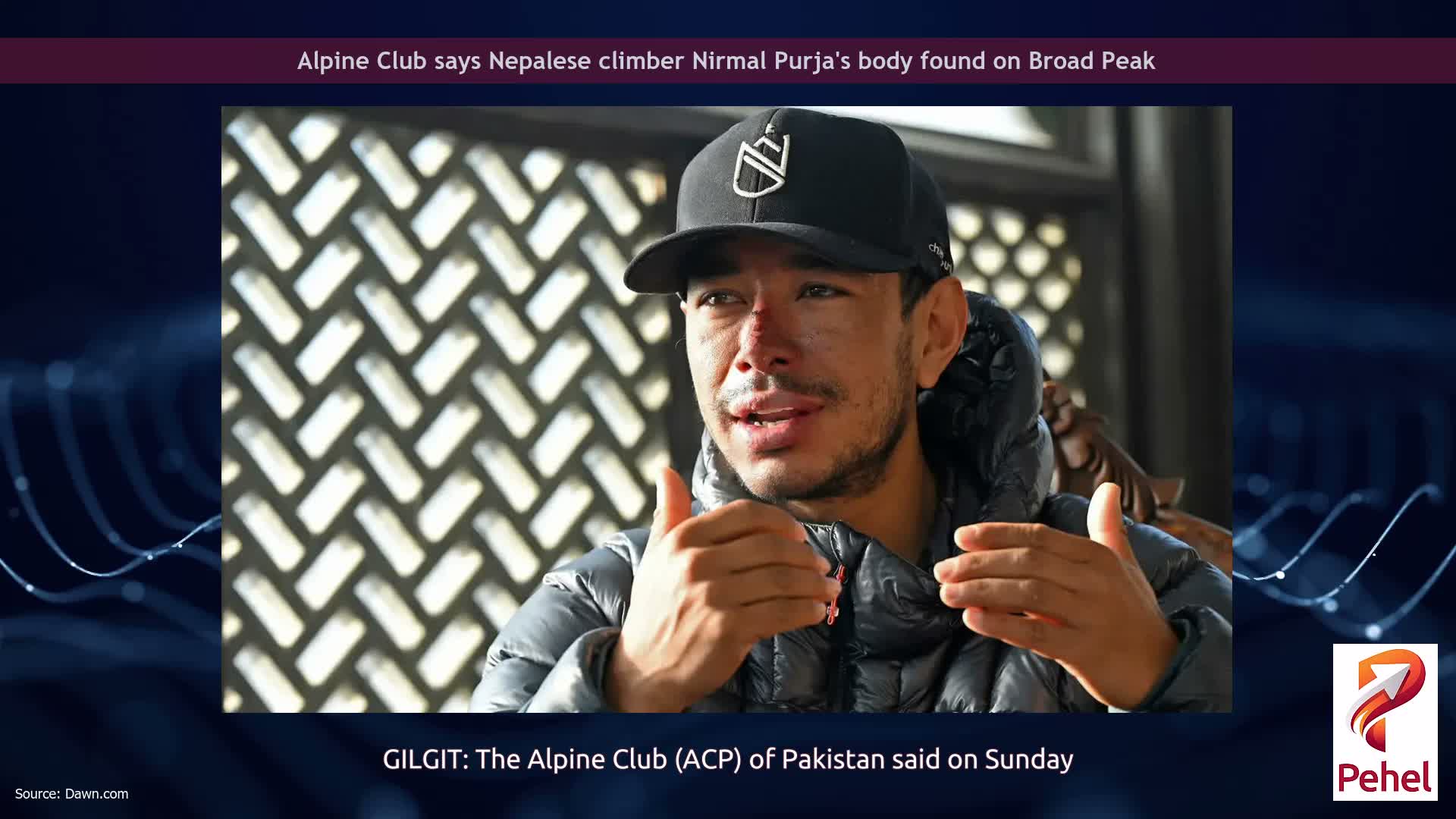 Alpine Club says Nepalese climber Nirmal Purja's body found on Broad Peak