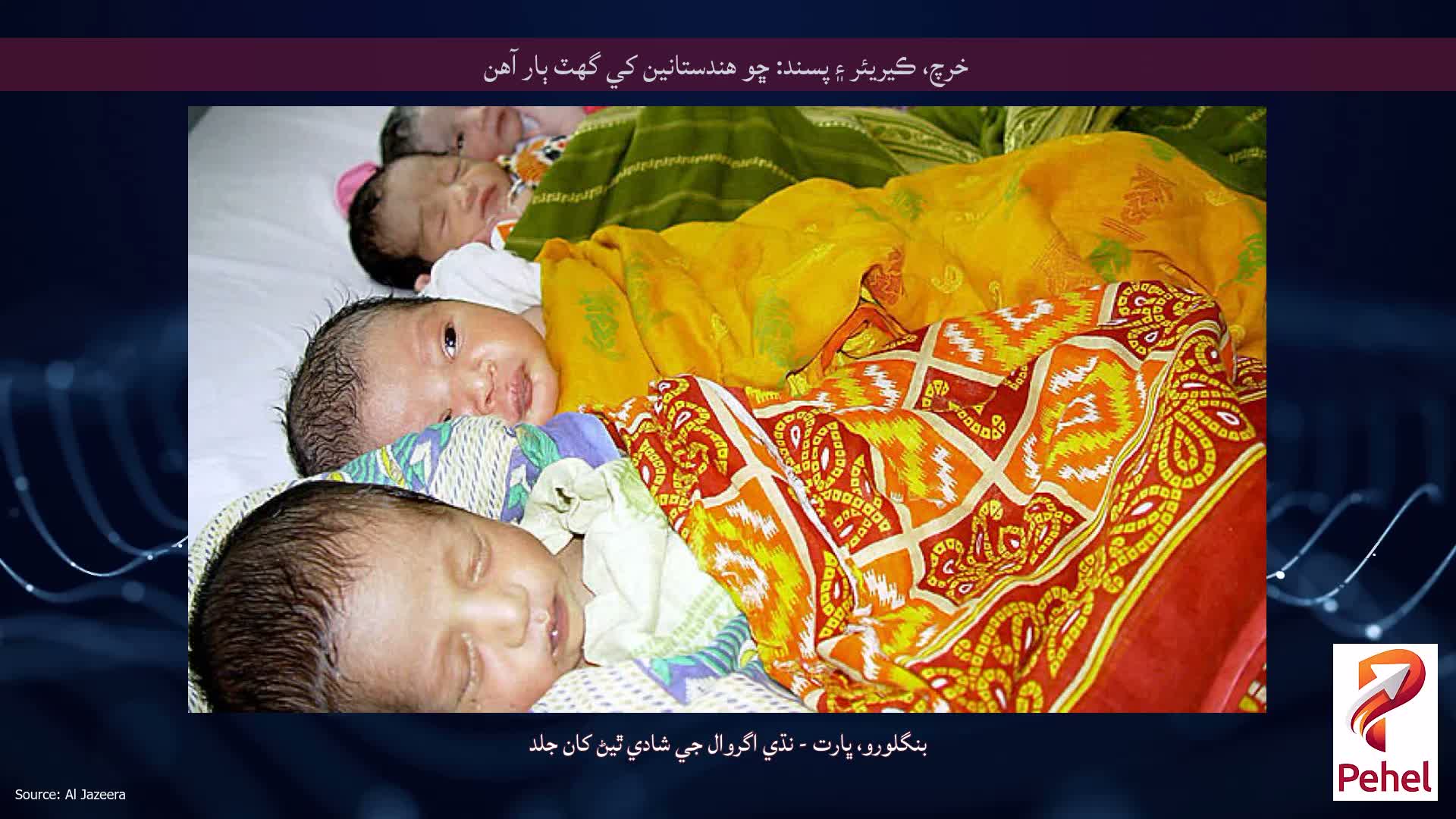 خرچ، ڪيريئر ۽ پسند: ڇو هندستانين کي گهٽ ٻار آهن