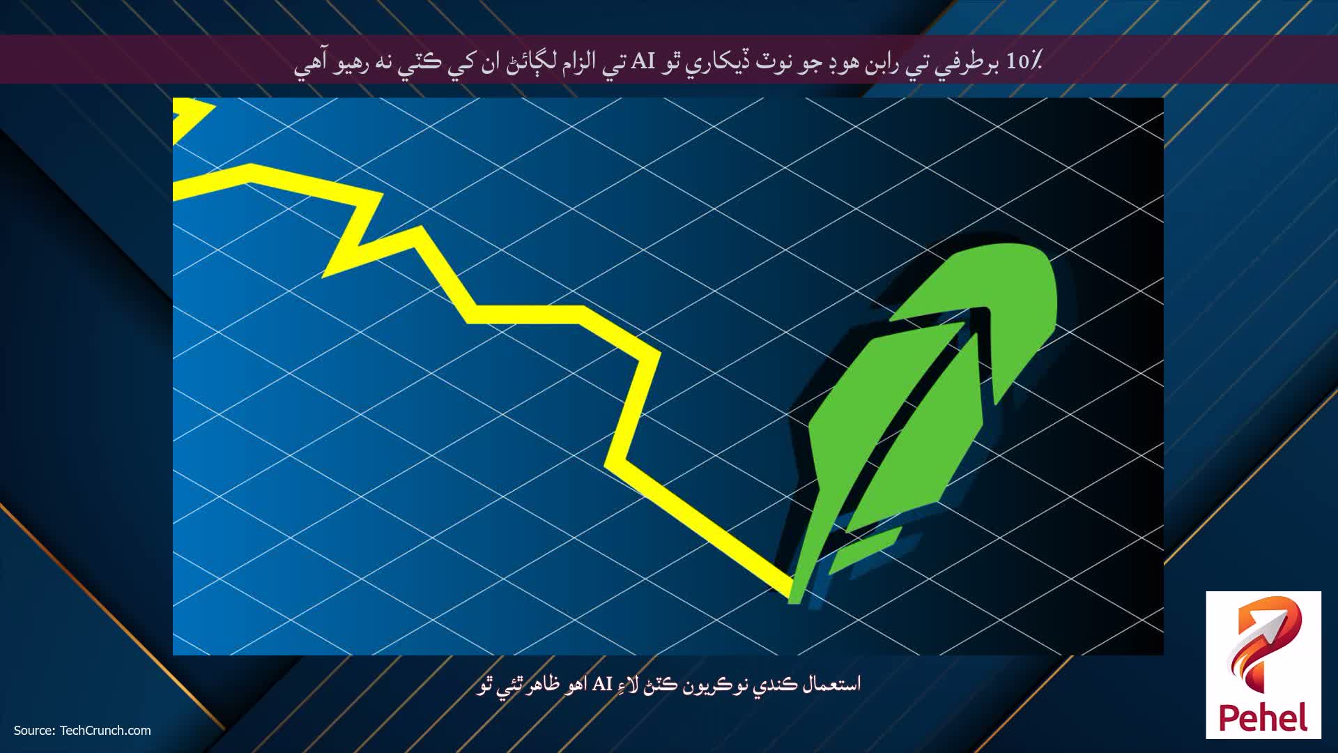 10٪ برطرفي تي رابن هوڊ جو نوٽ ڏيکاري ٿو AI تي الزام لڳائڻ ان کي ڪٽي نه رهيو آهي