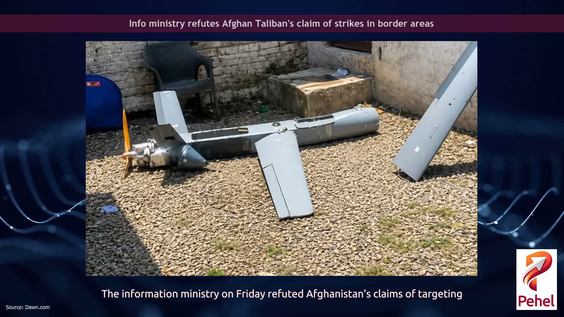 Info ministry refutes Afghan Taliban's claim of strikes in border areas