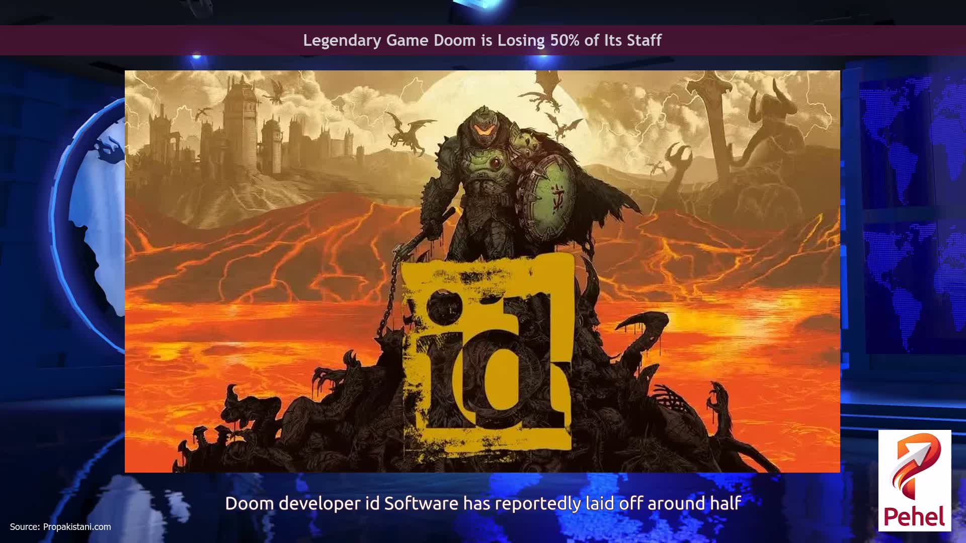 Legendary Game Doom is Losing 50% of Its Staff