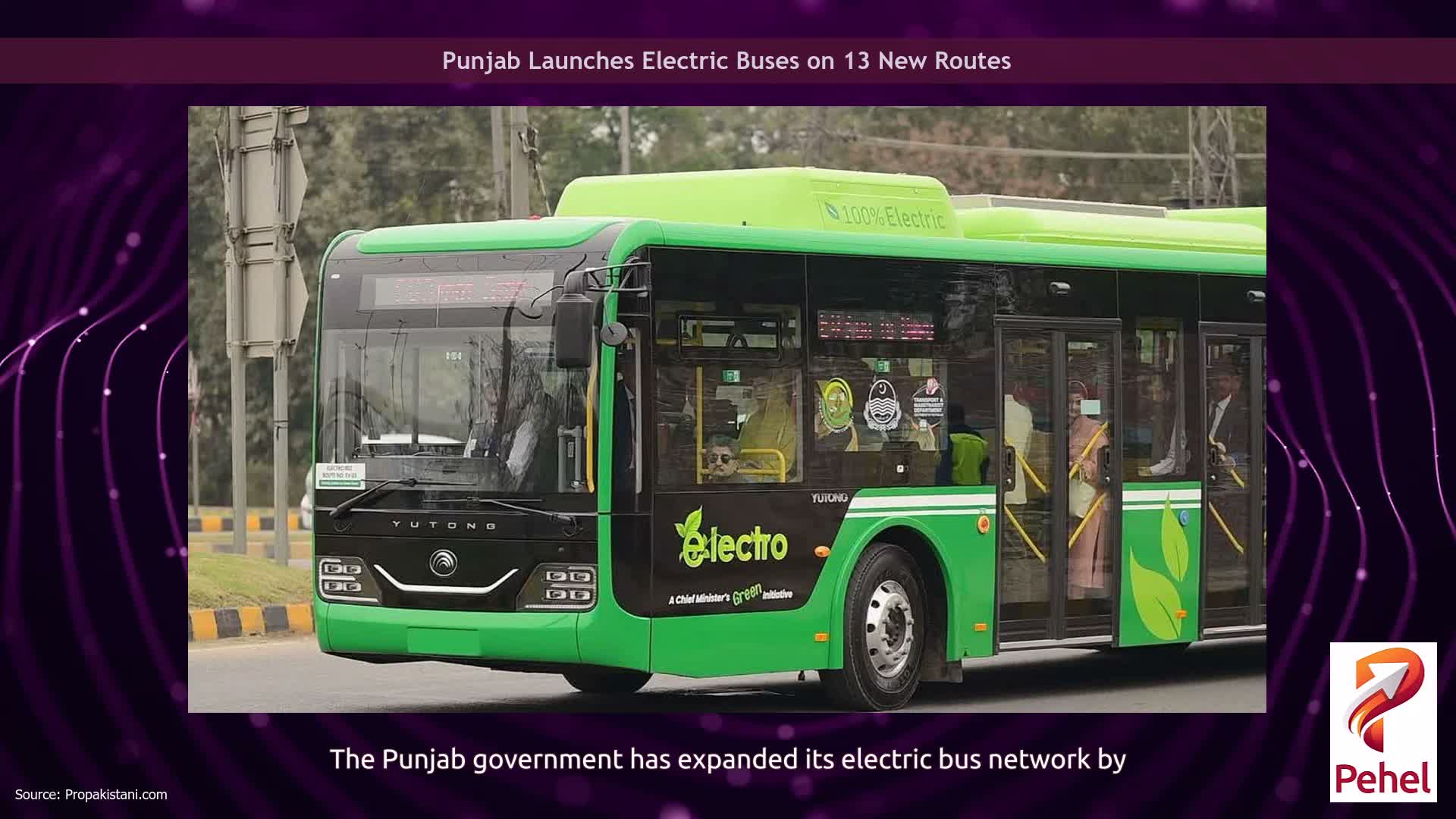 Punjab Launches Electric Buses on 13 New Routes