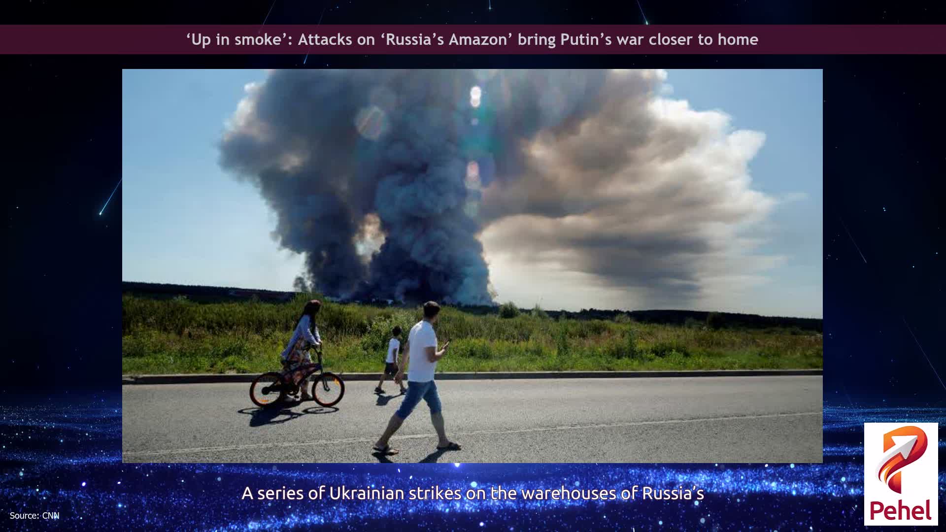 ‘Up in smoke’: Attacks on ‘Russia’s Amazon’ bring Putin’s war closer to home