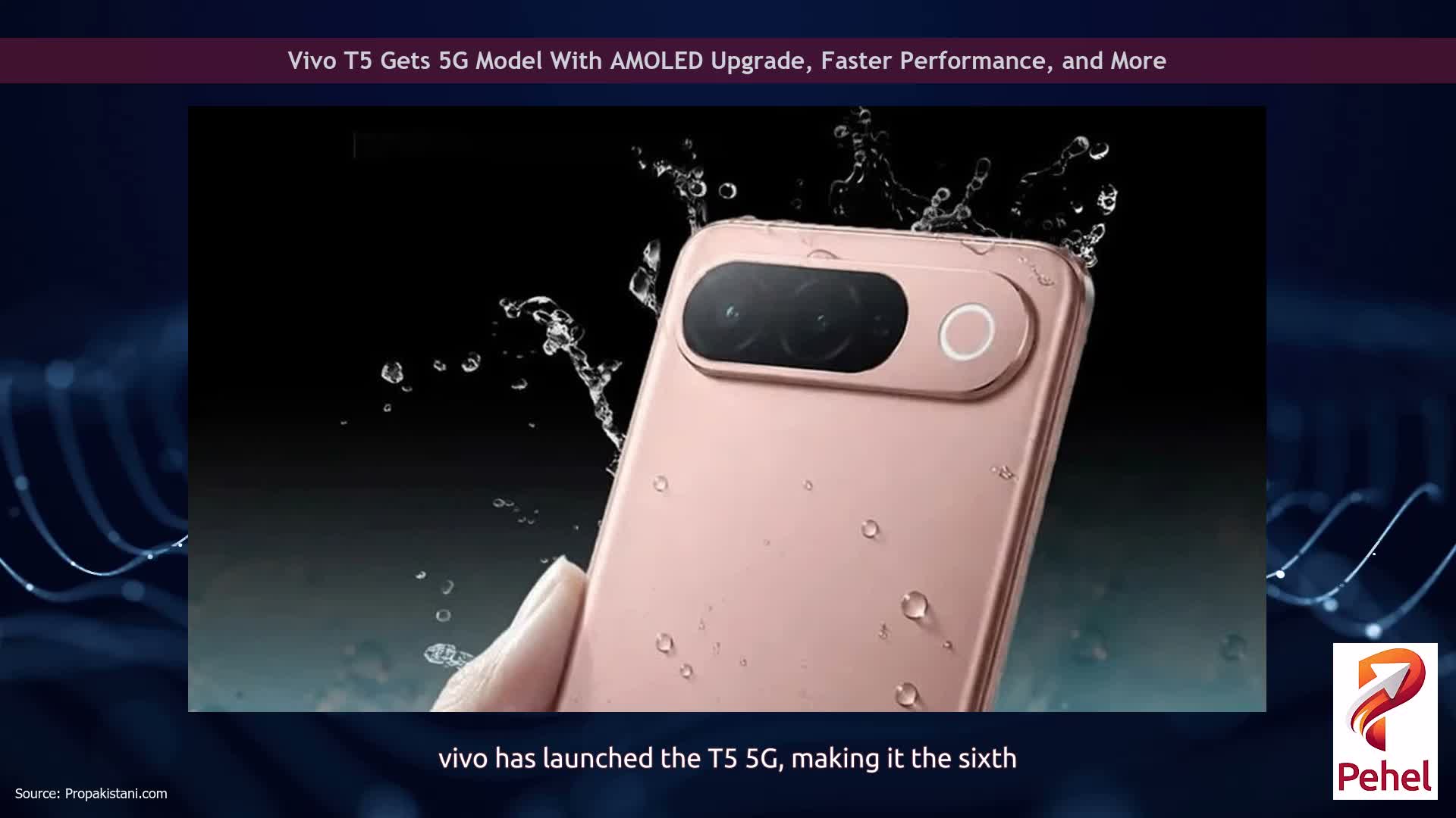 Vivo T5 Gets 5G Model With AMOLED Upgrade, Faster Performance, and More