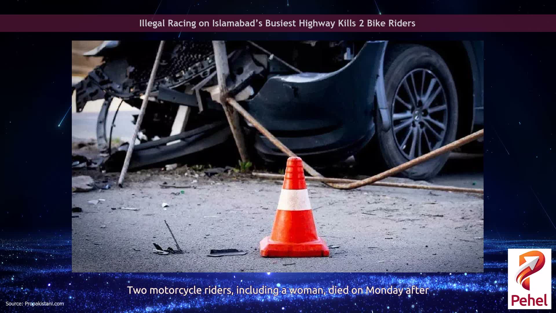 Illegal Racing on Islamabad’s Busiest Highway Kills 2 Bike Riders