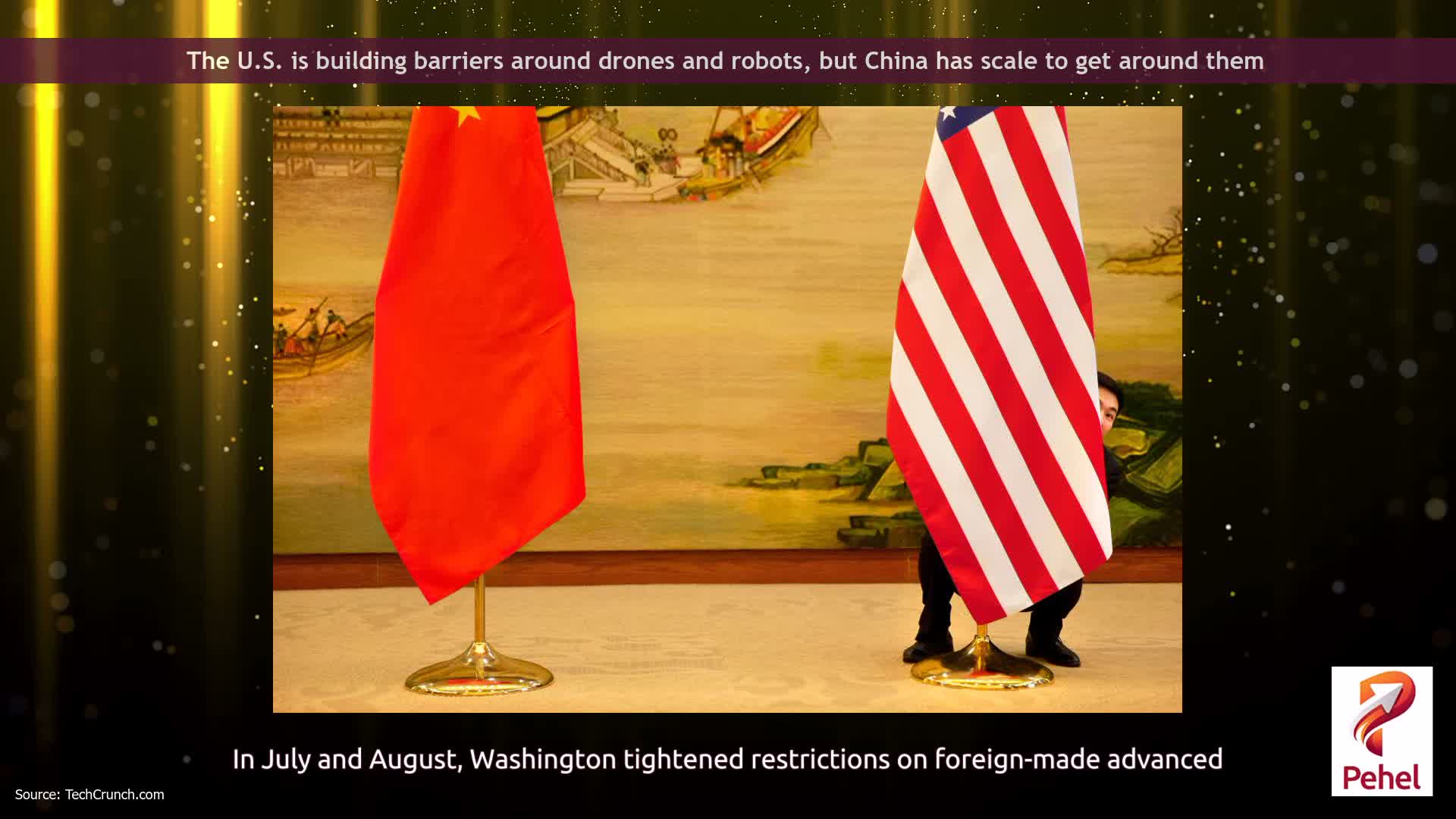 The U.S. is building barriers around drones and robots, but China has scale to get around them