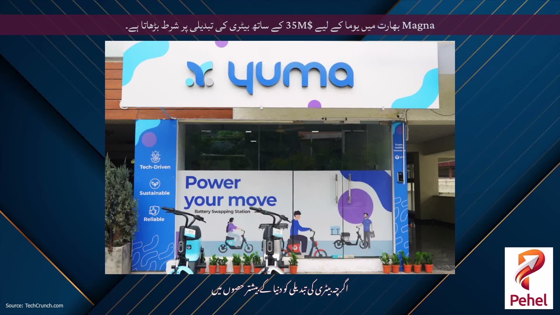 Magna بھارت میں یوما کے لیے $35M کے ساتھ بیٹری کی تبدیلی پر شرط بڑھاتا ہے۔